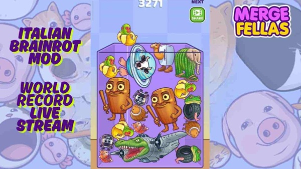 Merge Fellas Italian Brainrot screenshot 1